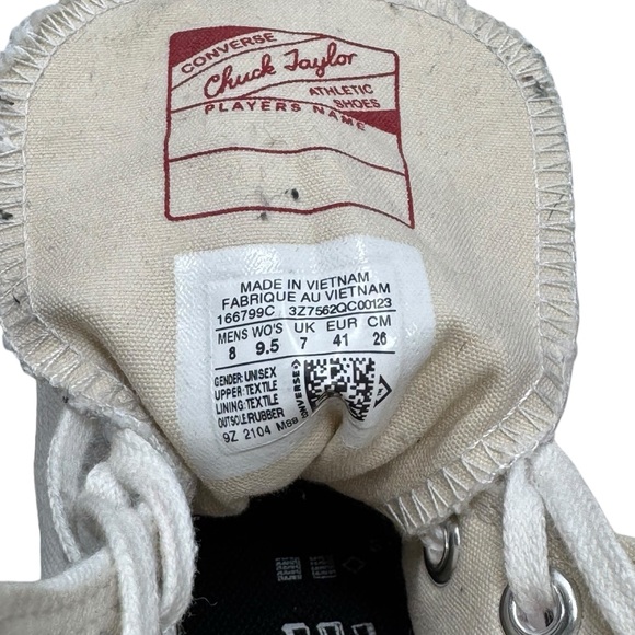 Converse Run Star Hike High White Black Gum Women’s Size 9.5 - Picture 9 of 9